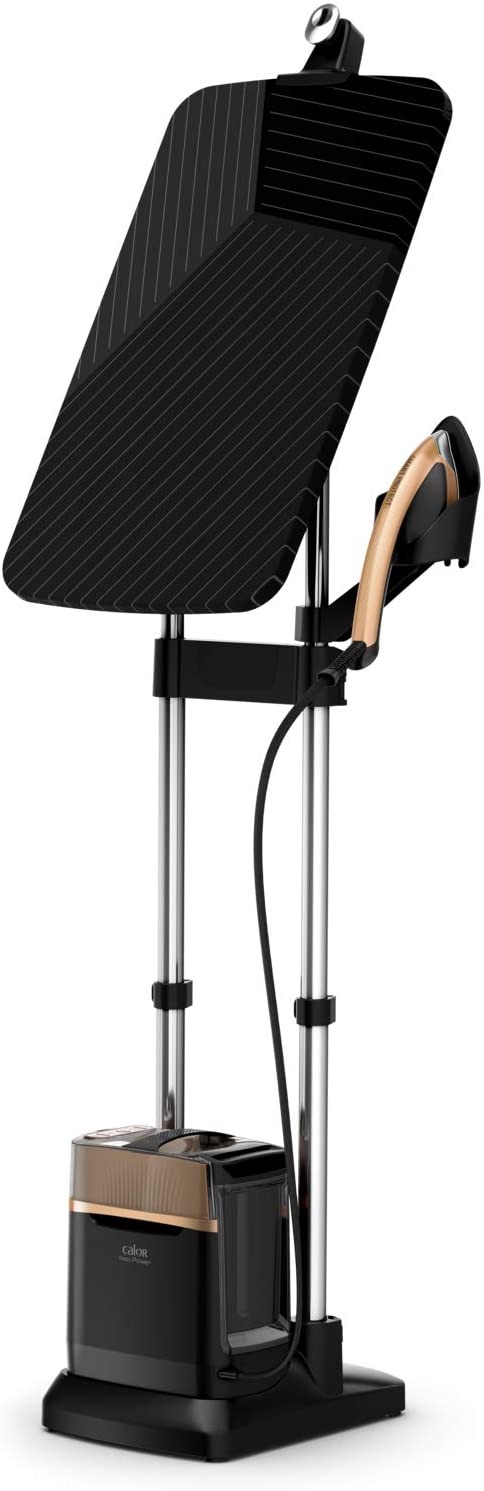 Tefal IXEO Power All-in-One Iron & Clothes Steamer Solution - Black/Gold - Kazoop 