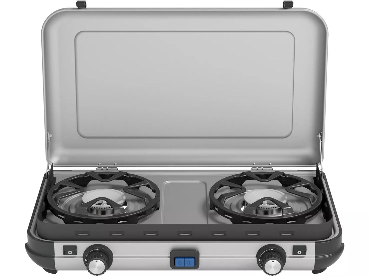 Campingaz Camping Kitchen 2 Maxi Double Burner Portable Gas Stove 3600W