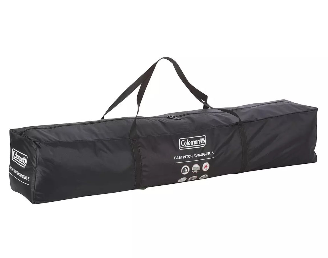 Coleman Fastpitch Swagger 3 Person Easy Setup Festival Camping Tent - Green