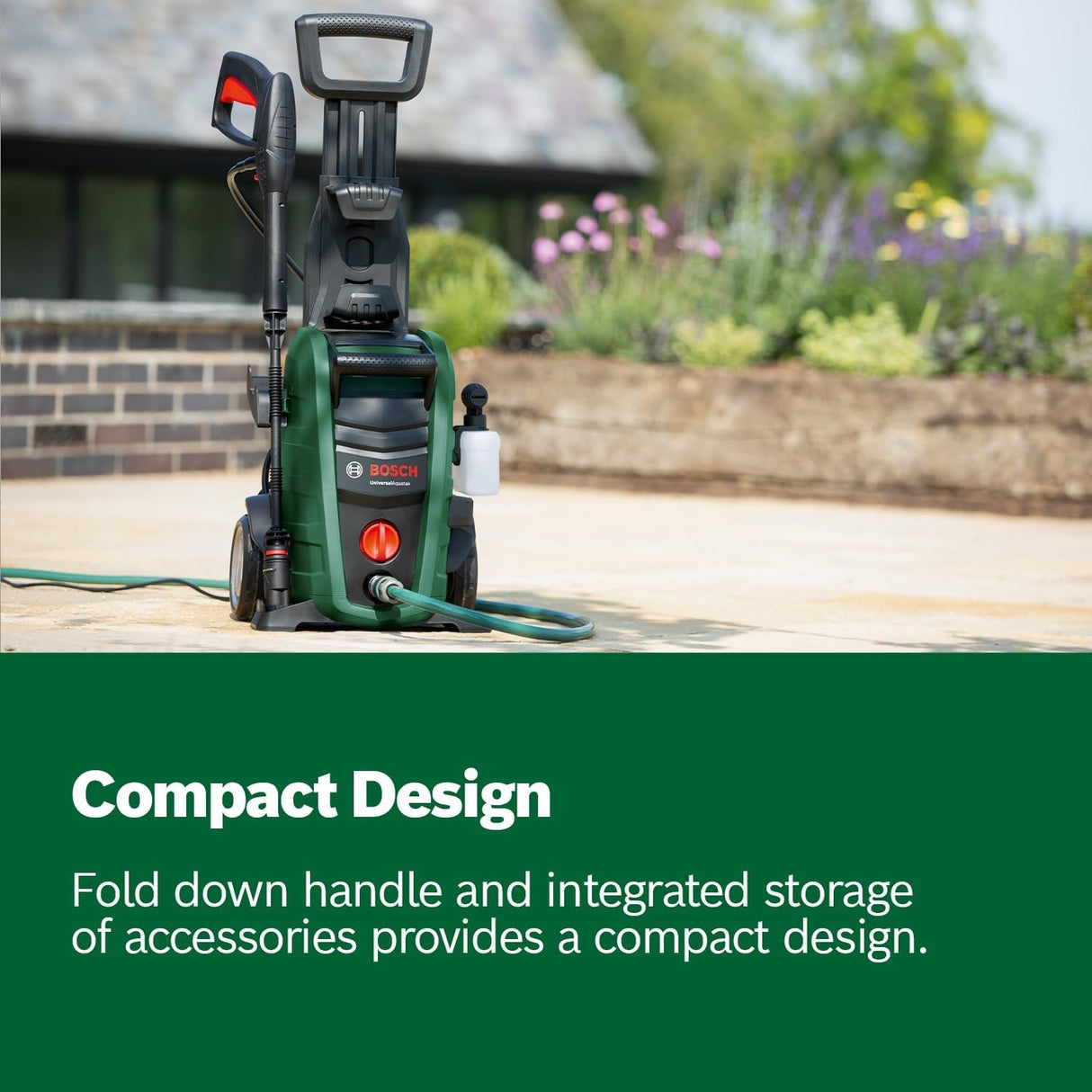 Bosch Universal Aquatak 125 Compact Pressure Washer 1500W 125bar - Green