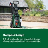 Bosch Universal Aquatak 125 Compact Pressure Washer 1500W 125bar - Green