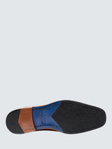 Oliver Sweeney Banbury Mens Leather Semi-Brogue Oxford Shoes Tan - Size 7