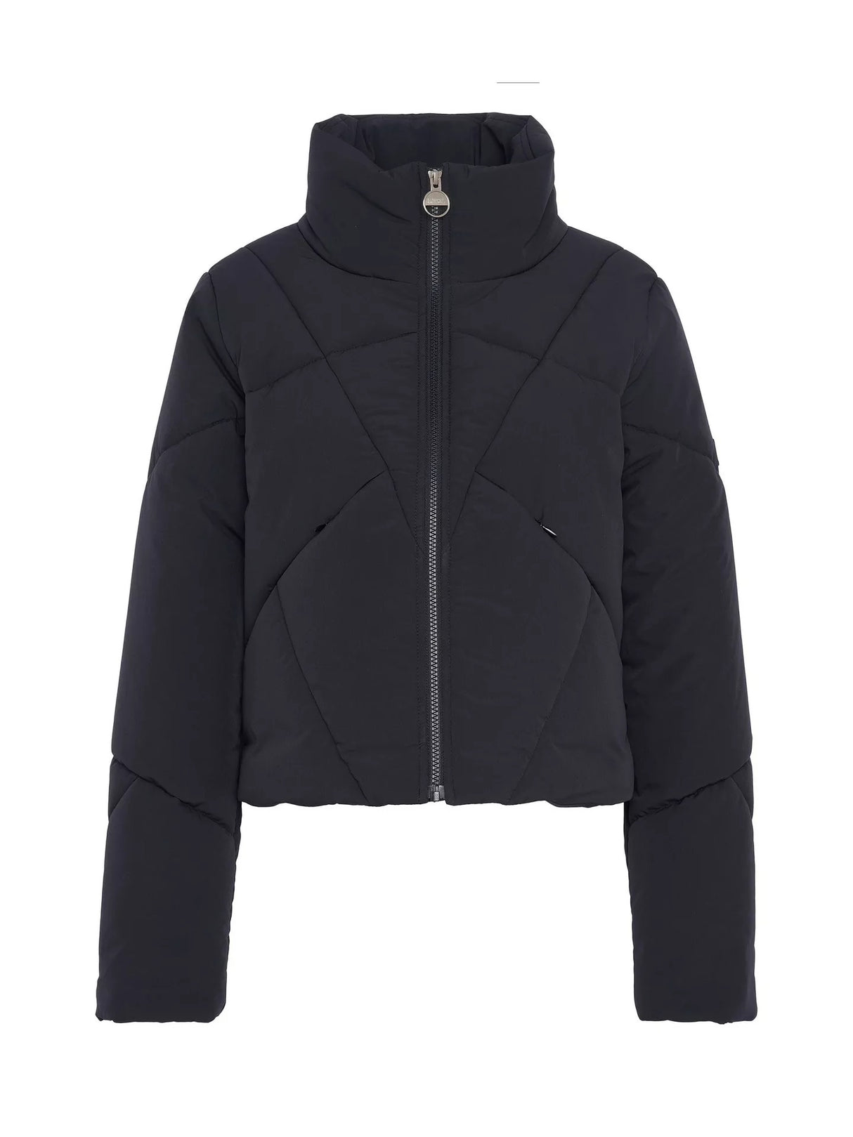 Barbour International Women's Rowen Funnel Neck Puffer Jacket - Black - 18
