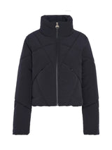 Barbour International Women's Rowen Funnel Neck Puffer Jacket - Black - 18