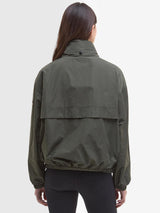 Barbour International Lolita Womens Showerproof Hooded Jacket Envy Size 16