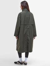 Barbour International Roxanna Womens Showerproof Hooded Jacket Size 18 Envy