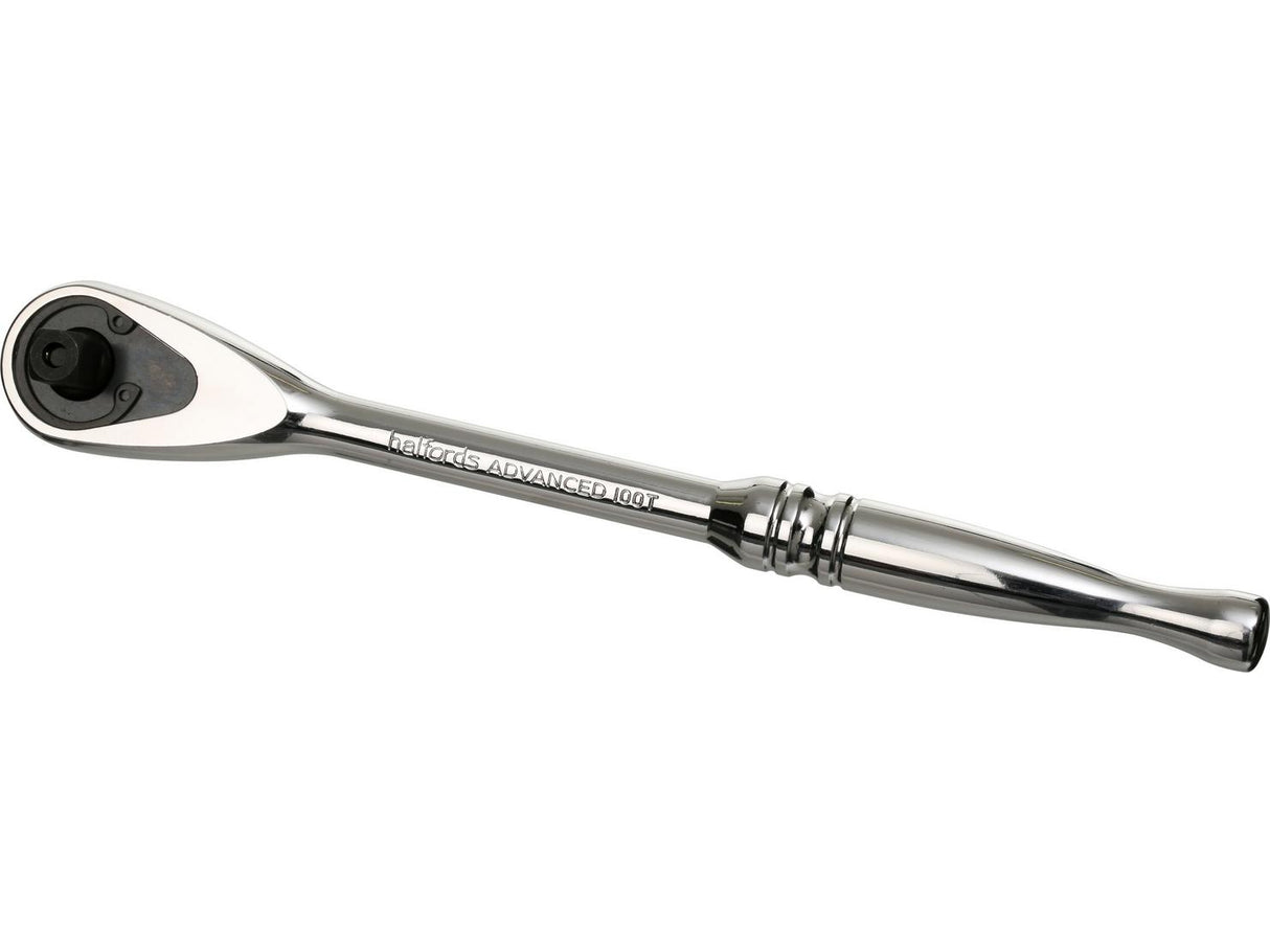 Halfords Advanced 100 Tooth 3/8” Drive Chrome Alloy Steel Ratchet Tool