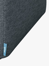 Swyft Model 02 Storage Ottoman Footstool 39 x 60 x 92cm - Linen Marine Blue