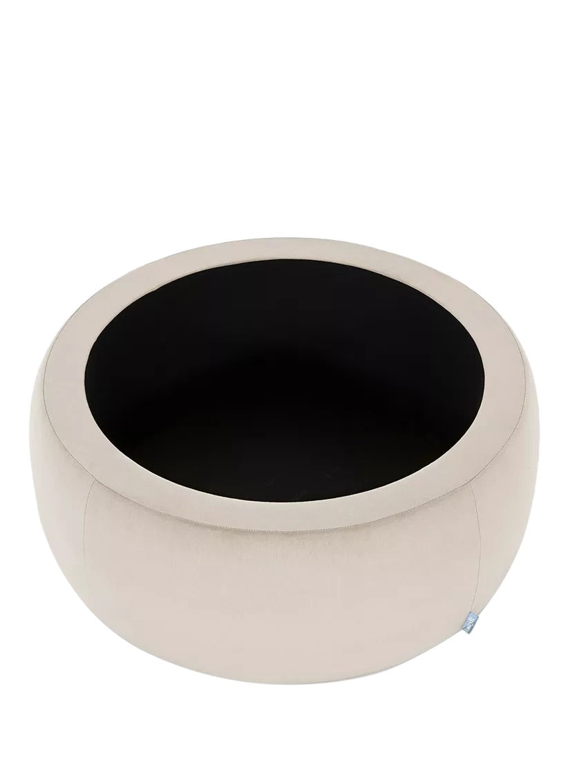 Swyft Model 01 Storage Ottoman Pouffe Bench Seat Footstool - Velvet Bone