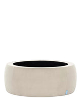 Swyft Model 01 Storage Ottoman Pouffe Bench Seat Footstool - Velvet Bone