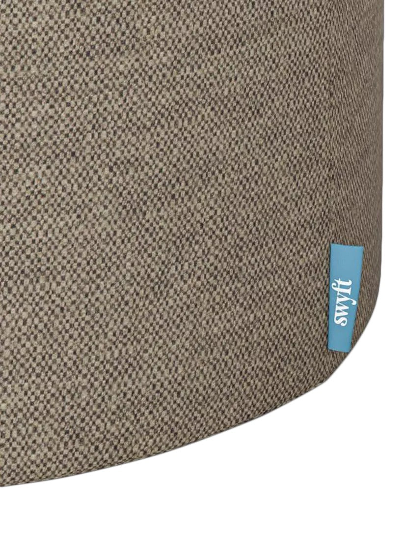 Swyft Model 03 Polyester Storage Ottoman H43 x W45 x D45cm - Linen Shadow