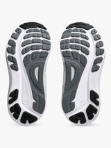 Asics Women's Gel Kayano Lace-Up Sports Trainers Black/Pure Silver - Size 4