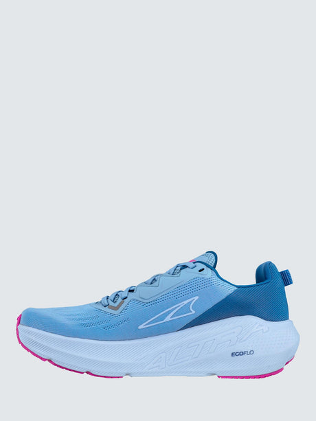 Altra FWD VIA Womens's Lace-Up Casual Running Shoes - Light Blue - Size 6