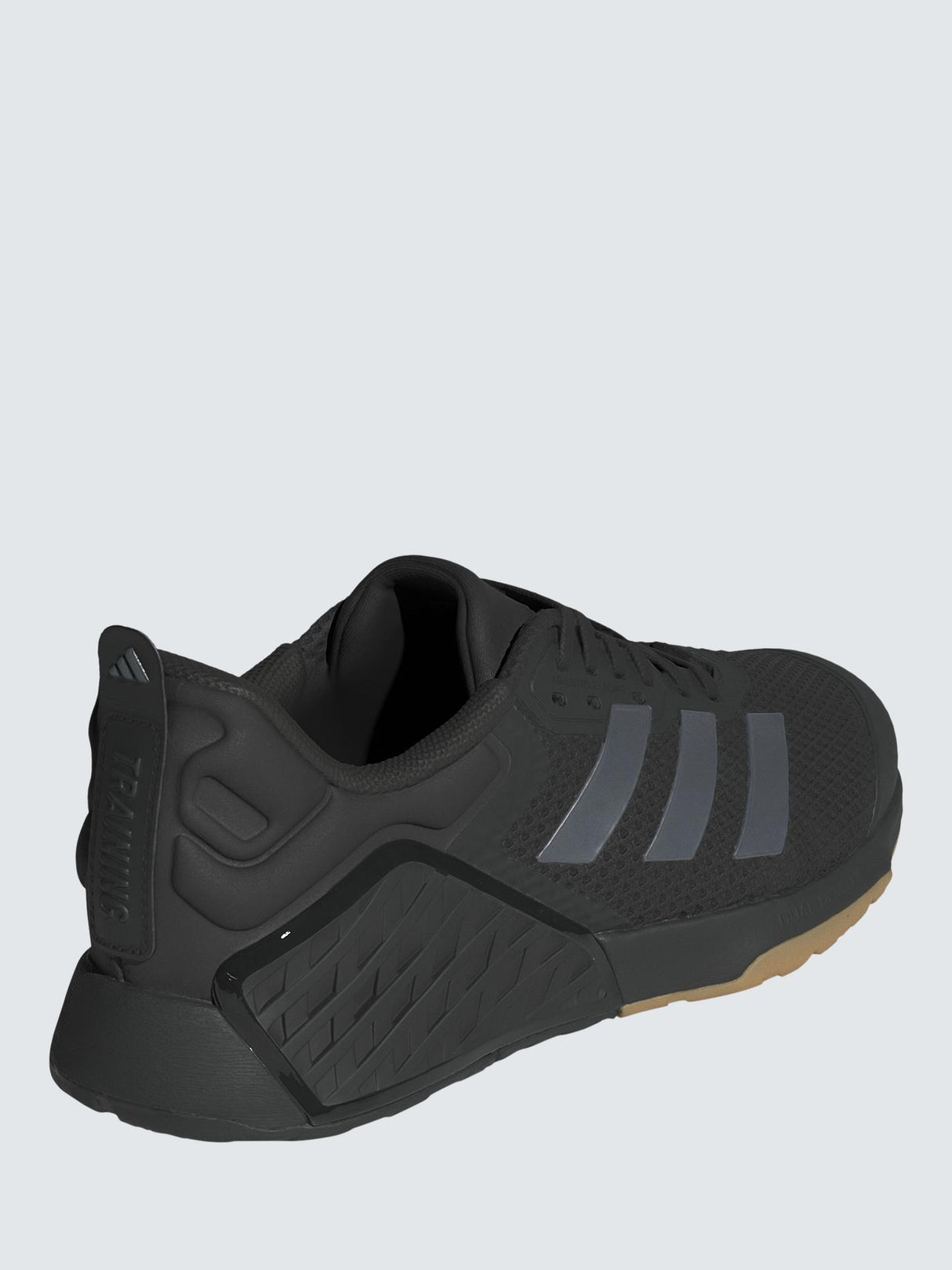 adidas Women's Dropset 3 W Wide Fit Lace-Up Trainers Black/Grey - Size 6.5