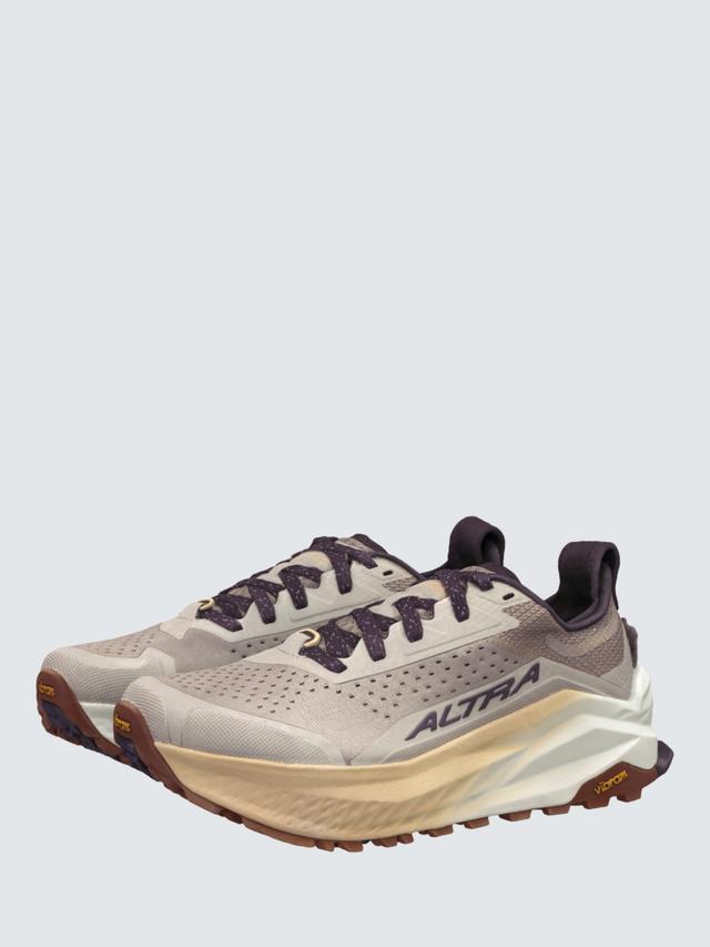 Altra Olympus 6 Women's Textile Lace-Up Sports Trail Shoes Taupe - Size 7.5