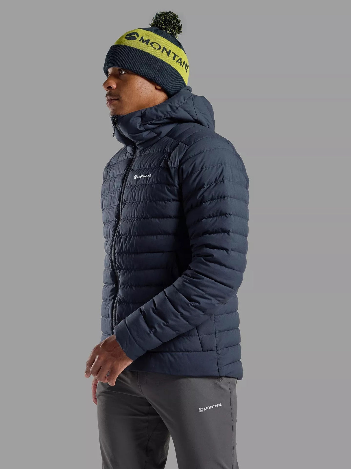 Montane Men's Resolve Gore-Tex Windstopper Down Jacket - Eclipse Blue - XL