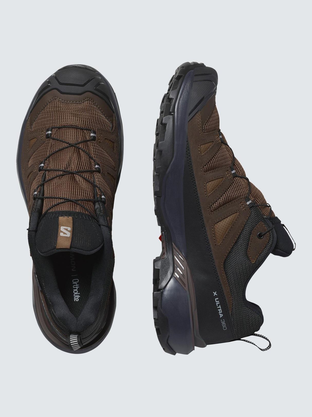 Salomon X ULTRA 360 Walking Boots Hiking Shoes - Earth/Delicioso - UK10