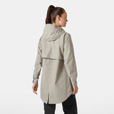 Helly Hansen Valentia Women's Long Waterproof Jacket - 885 Terrazzo - XL