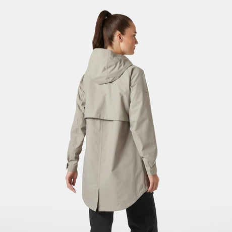 Helly Hansen Valentia Women's Long Waterproof Jacket - 885 Terrazzo - XL