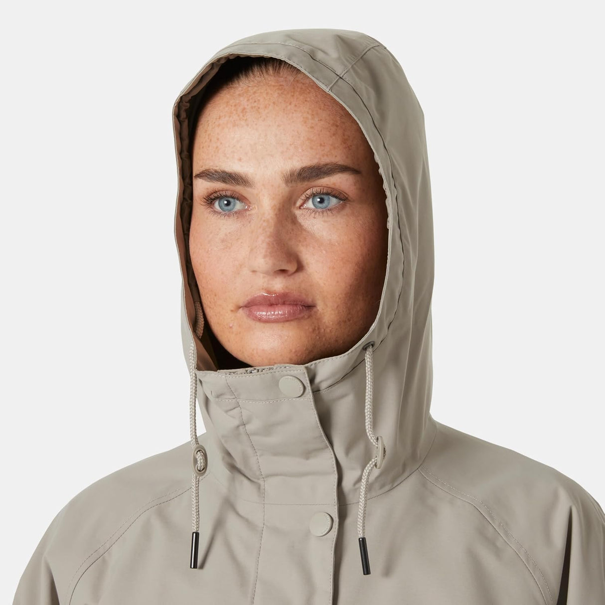 Helly Hansen Valentia Women's Long Waterproof Jacket - 885 Terrazzo - XL