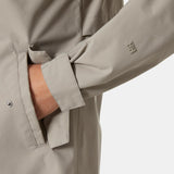 Helly Hansen Valentia Women's Long Waterproof Jacket - 885 Terrazzo - XL