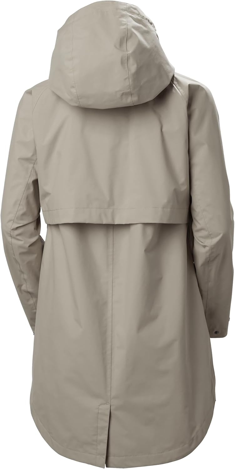 Helly Hansen Valentia Women's Long Waterproof Jacket - 885 Terrazzo - XL