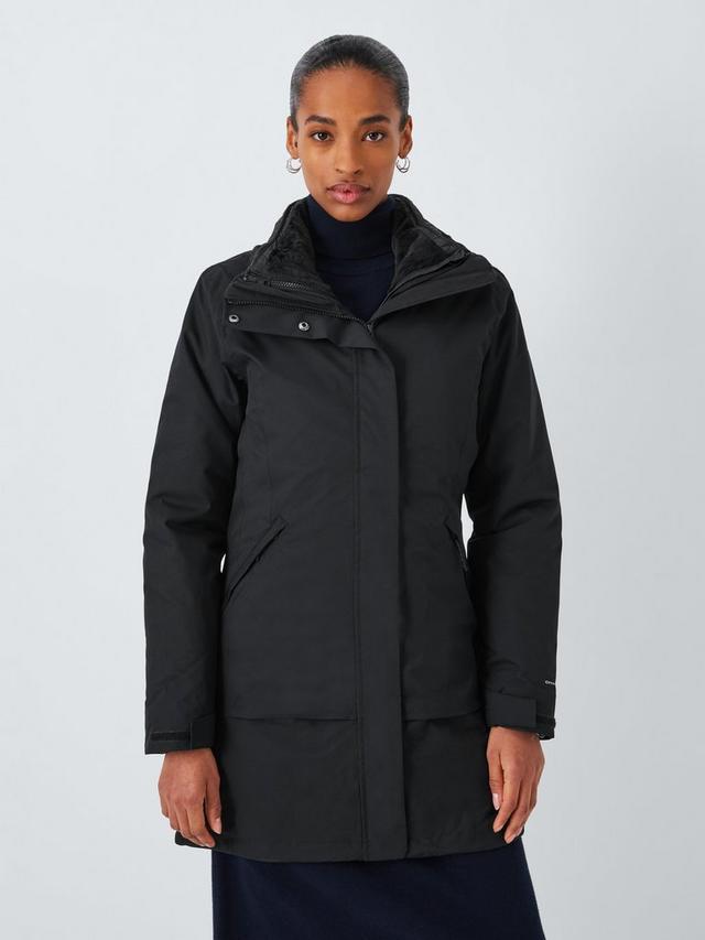 Columbia Women's Regular Fit Pulaski Nylon Hiking Jacket Black - Size XL