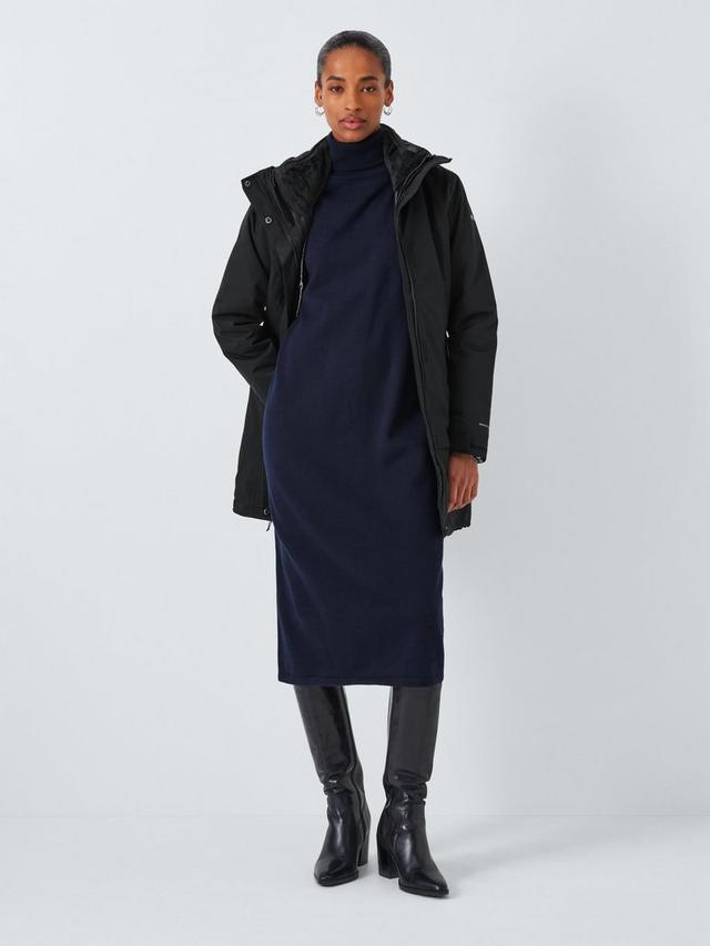 Columbia Women's Regular Fit Pulaski Nylon Hiking Jacket Black - Size XL