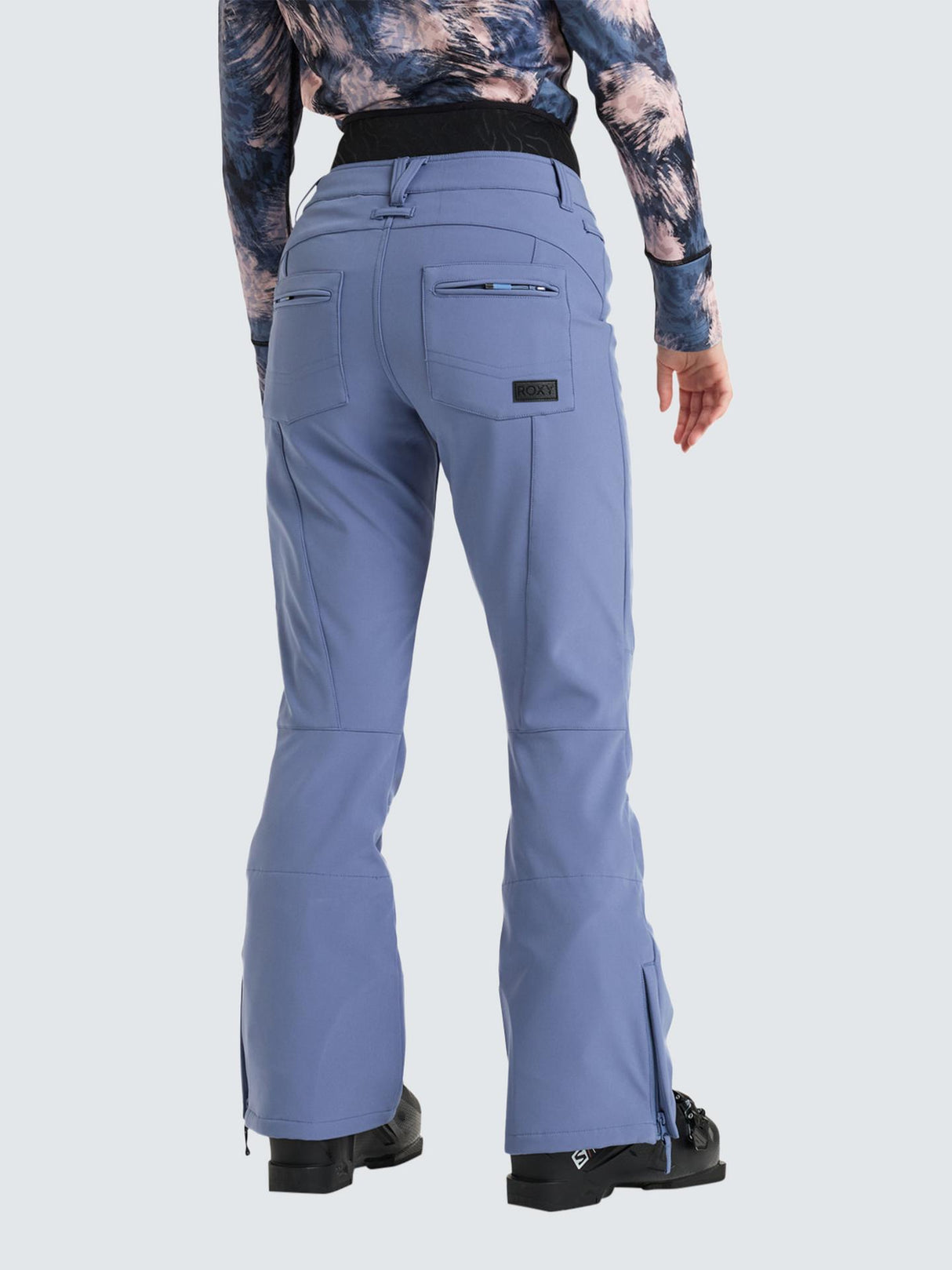 Roxy Women's Waterproof Polyester Blend Rising Ski Trousers XS - Wild Wind