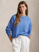 Polo Ralph Lauren Women's Classic Round Neck Cotton Sweatshirt - Blue - XL