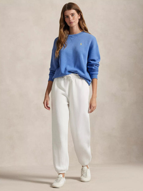 Polo Ralph Lauren Women's Classic Round Neck Cotton Sweatshirt - Blue - XL