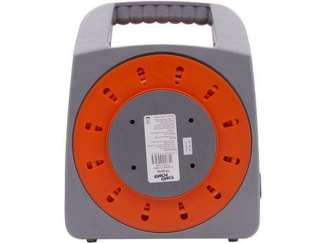Tower Portable Power Solutions For Outdoor 4 Socket 20 Metre 13 Amp Case