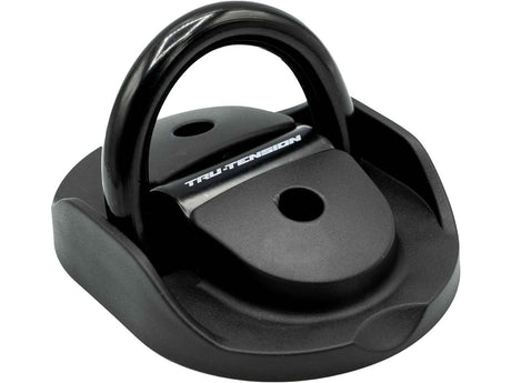 Tru-Tension Motorcycle Ground Anchor Steel One Size Chains Up to 12mm Black