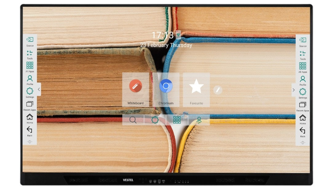 Vestel IFX864-U4 86'' 4K UHD 3840X2160 400nit 20 Point Flat Panel Display - Kazoop 