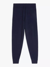 John Lewis Men's Casual Regular Plain Cashmere Joggers - Navy - Size S