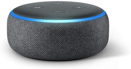 Amazon Echo Dot (3rd Gen) Smart Speaker with Alexa - Charcoal Fabric - Kazoop 