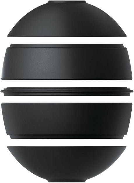 Villeroy & Boch Iconic La Petite Boule Black Porcelain Stacking Bowl 5pc Set