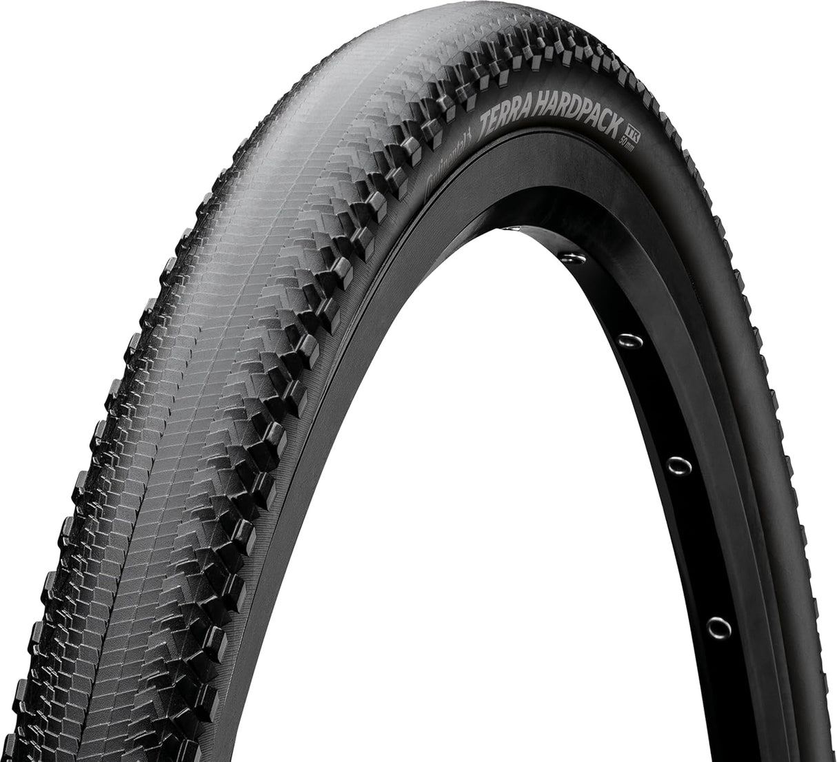 Continental Terra Hardpack Shieldwall Folding Black Bike Tyre 50-622 700x50
