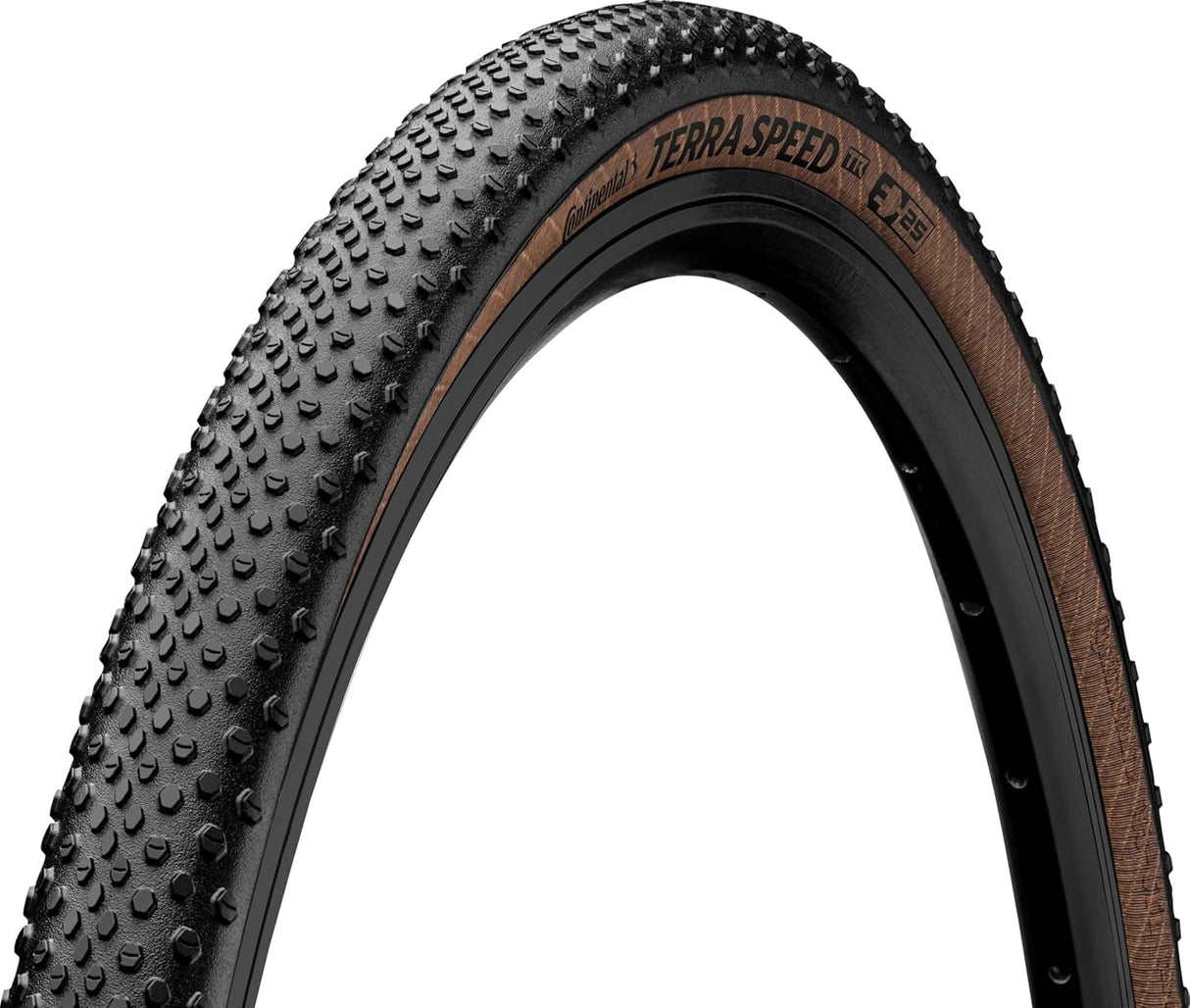 Continental Terra Speed Folding Gravel Bike Tyre 700 x 45c Black/Transparent