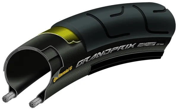 Continental Grand Prix Foldable BlackChili Compound Bike Tyre 700x28C 28-622
