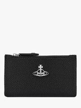 Vivienne Westwood Womens Polyurethane Slim Card Holder H8 x D13cm - Black