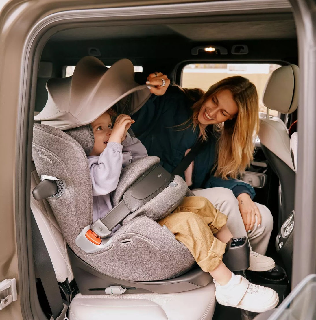 Cybex Anoris T2 i-Size Airbag Toddler 15 Months - 7 years Car Seat - Grey