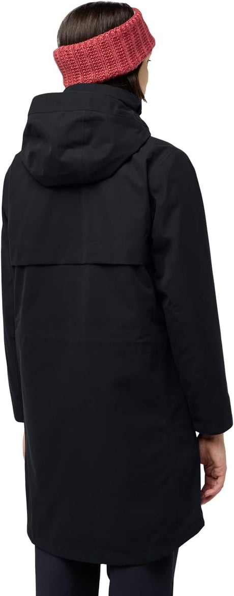 Jack Wolfskin Womens Baylight 3-in-1 Waterproof Insulated Jacket - Black - S