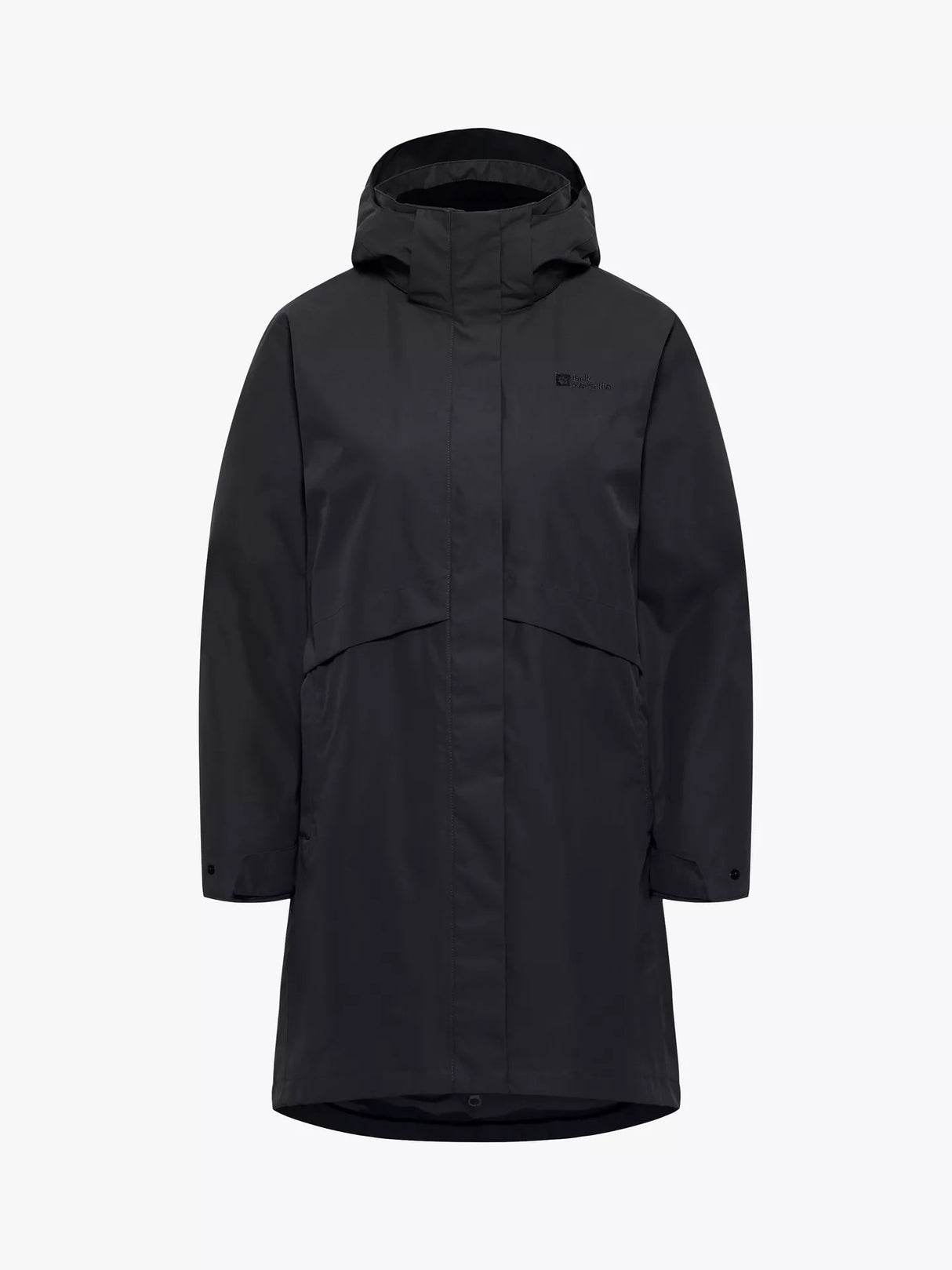 Jack Wolfskin Womens Baylight 3-in-1 Waterproof Insulated Jacket - Black - S