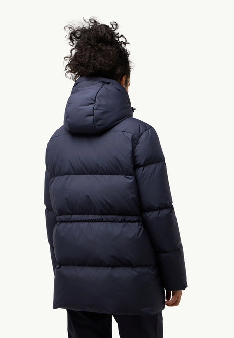 Jack Wolfskin Women's Kirschallee Winter Puffer Jacket - Dark Navy - Large