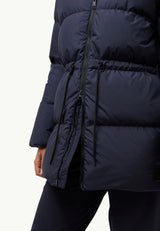 Jack Wolfskin Women's Kirschallee Winter Puffer Jacket - Dark Navy - Large