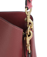 Coach Women's Willow Grained Leather Crossbody Shoulder Bag - Dark Wine