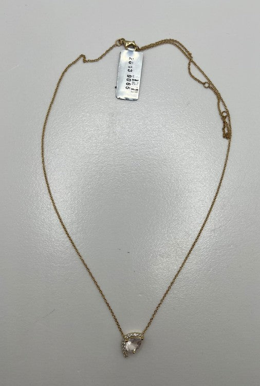 John Lewis Bright Young Gems Limited Edition Topaz Pendant Necklace - Gold