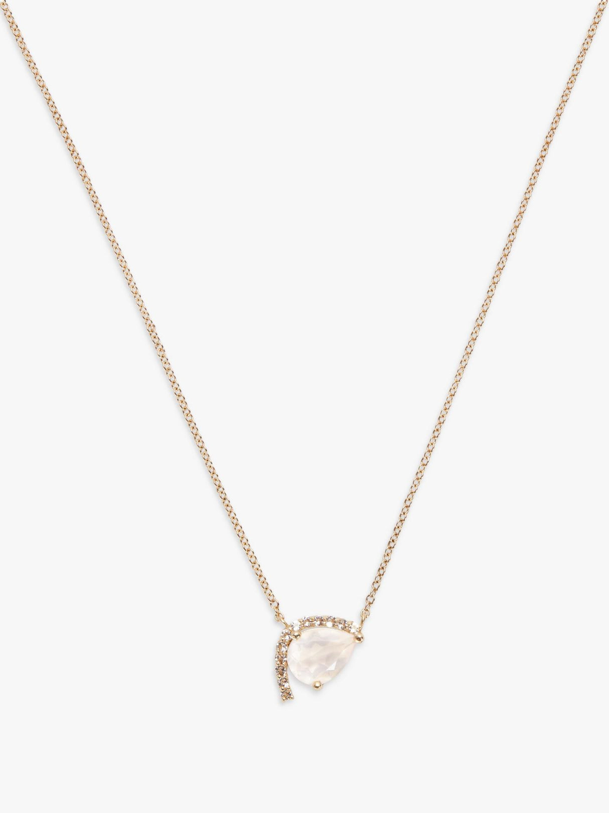 John Lewis Bright Young Gems Limited Edition Topaz Pendant Necklace - Gold