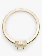 John Lewis Bright Young Gems 9ct Yellow Gold Topaz Cocktail Ring - Size N